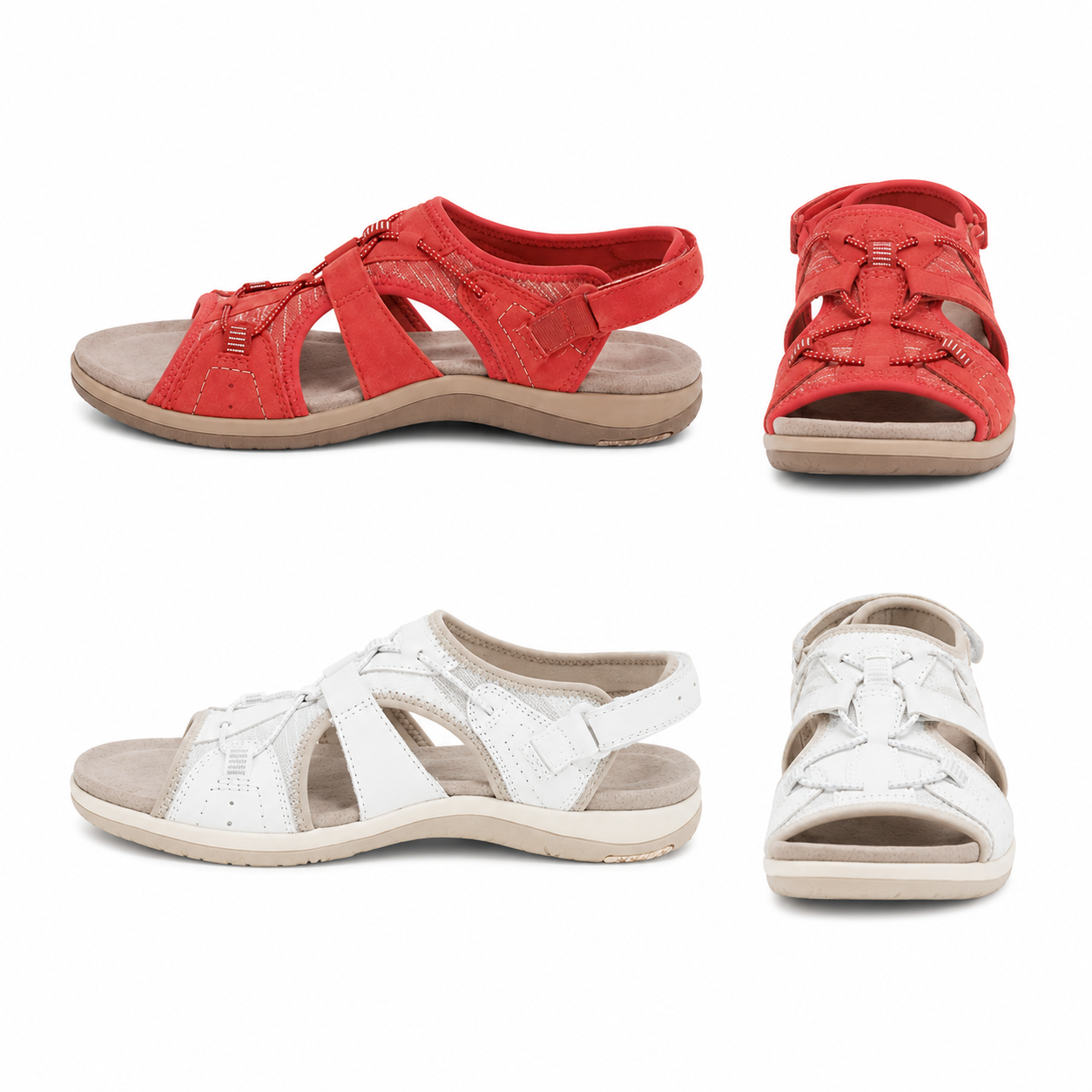 🏆 LAST DAY SALE-80% OFF 🏆 2026 Best Seller – Women’s Most Wanted Soft Arch Support & Adjustable Sandals ☁️💆‍♀️