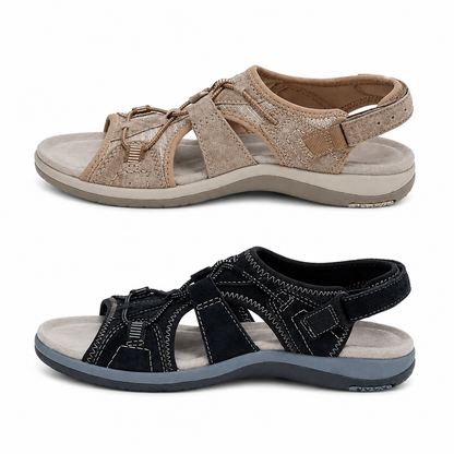 🏆 LAST DAY SALE-80% OFF 🏆 2026 Best Seller – Women’s Most Wanted Soft Arch Support & Adjustable Sandals ☁️💆‍♀️