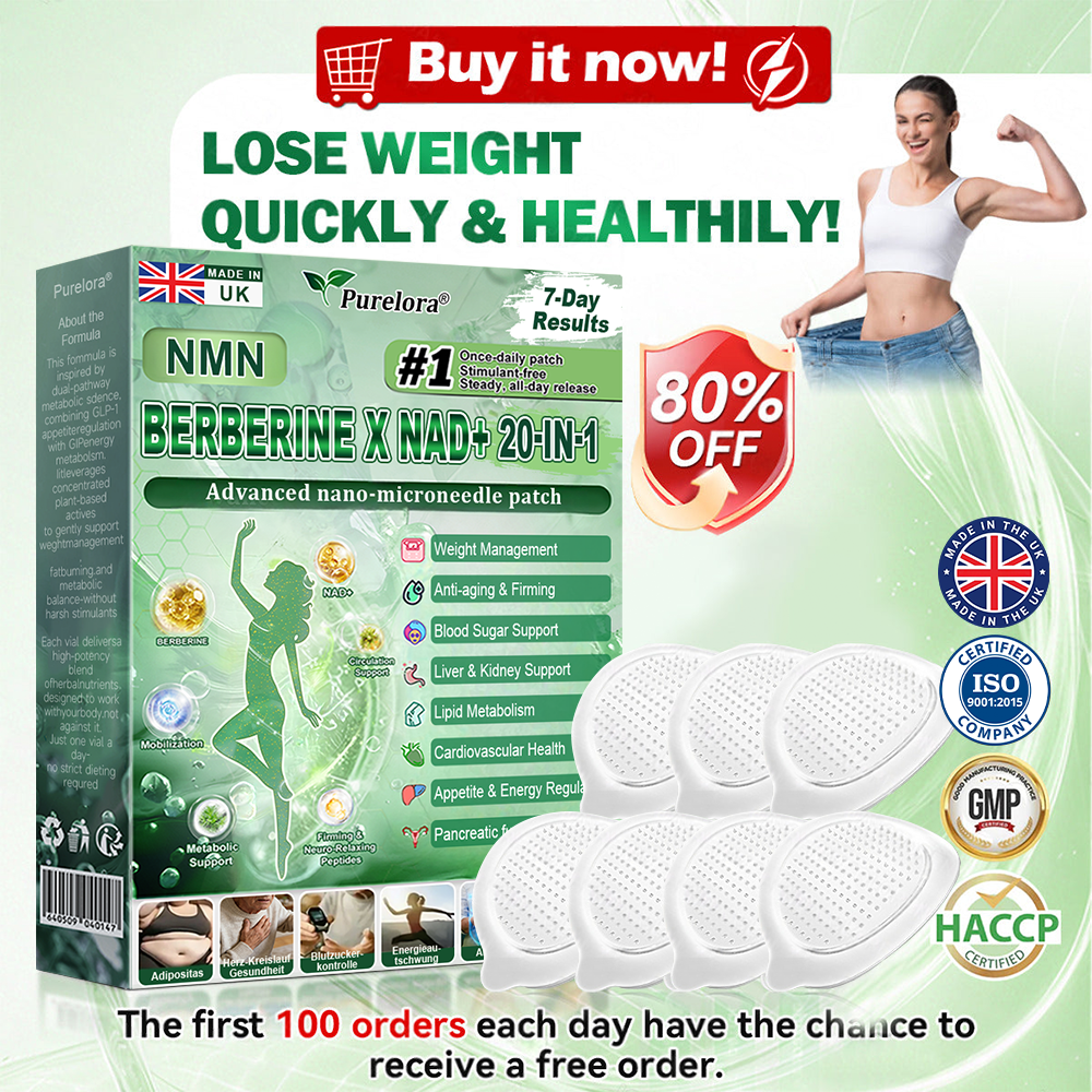 🔥𝐏𝐮𝐫𝐞𝐥𝐨𝐫𝐚® NAD × 𝐄𝐆𝐂𝐆 20-𝐢𝐧-𝟏 𝐀𝐝𝐯𝐚𝐧𝐜𝐞𝐝 𝐍𝐚𝐧𝐨 𝐌𝐢𝐜𝐫𝐨𝐧𝐞𝐞𝐝𝐥𝐞 𝐏𝐚𝐭𝐜𝐡 (💧𝐉𝐮𝐬𝐭 𝐨𝐧𝐜𝐞 𝐚 𝐝𝐚𝐲, 𝐯𝐢𝐬𝐢𝐛𝐥𝐞 𝐜𝐡𝐚𝐧𝐠𝐞𝐬 𝐢𝐧 𝟕 𝐝𝐚𝐲𝐬) ✅𝐅𝐨𝐫 𝐨𝐛𝐞𝐬𝐢𝐭𝐲, 🅛🅞🅞🅢🅔 🅢🅚🅘🅝,𝐝𝐢𝐚𝐛𝐞𝐭𝐞𝐬, 𝐬𝐥𝐞𝐞𝐩 𝐚𝐩𝐧𝐞𝐚, 𝐣𝐨𝐢𝐧𝐭 𝐢𝐬𝐬𝐮𝐞𝐬, 𝐚𝐧𝐝 𝐦𝐨𝐫𝐞