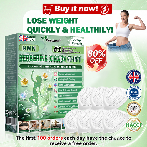 🔥𝐏𝐮𝐫𝐞𝐥𝐨𝐫𝐚® NAD × 𝐄𝐆𝐂𝐆 20-𝐢𝐧-𝟏 𝐀𝐝𝐯𝐚𝐧𝐜𝐞𝐝 𝐍𝐚𝐧𝐨 𝐌𝐢𝐜𝐫𝐨𝐧𝐞𝐞𝐝𝐥𝐞 𝐏𝐚𝐭𝐜𝐡 (💧𝐉𝐮𝐬𝐭 𝐨𝐧𝐜𝐞 𝐚 𝐝𝐚𝐲, 𝐯𝐢𝐬𝐢𝐛𝐥𝐞 𝐜𝐡𝐚𝐧𝐠𝐞𝐬 𝐢𝐧 𝟕 𝐝𝐚𝐲𝐬) ✅𝐅𝐨𝐫 𝐨𝐛𝐞𝐬𝐢𝐭𝐲, 🅛🅞🅞🅢🅔 🅢🅚🅘🅝,𝐝𝐢𝐚𝐛𝐞𝐭𝐞𝐬, 𝐬𝐥𝐞𝐞𝐩 𝐚𝐩𝐧𝐞𝐚, 𝐣𝐨𝐢𝐧𝐭 𝐢𝐬𝐬𝐮𝐞𝐬, 𝐚𝐧𝐝 𝐦𝐨𝐫𝐞