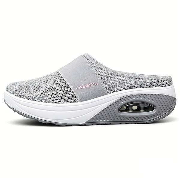 🔥 LAST DAY SALE-80% OFF ✨Free shipping- BQODQO® Diabetic Air-Cushion Slip-On Walking Shoes, Orthopedic Diabetic Slippers, with Arch-Support for Women