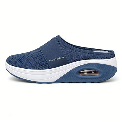 🔥 LAST DAY SALE-80% OFF ✨Free shipping- BQODQO® Diabetic Air-Cushion Slip-On Walking Shoes, Orthopedic Diabetic Slippers, with Arch-Support for Women