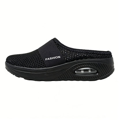 🔥 LAST DAY SALE-80% OFF ✨Free shipping- BQODQO® Diabetic Air-Cushion Slip-On Walking Shoes, Orthopedic Diabetic Slippers, with Arch-Support for Women