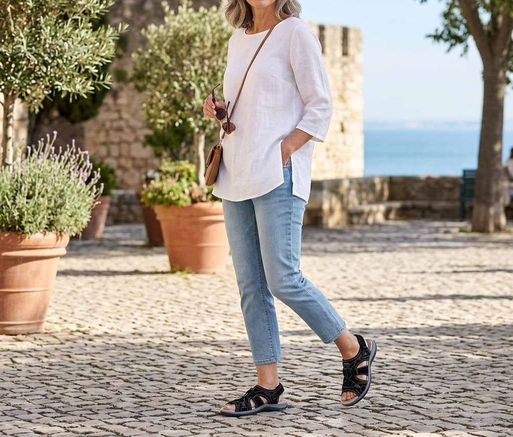 🏆 LAST DAY SALE-80% OFF 🏆 2026 Best Seller – Women’s Most Wanted Soft Arch Support & Adjustable Sandals ☁️💆‍♀️